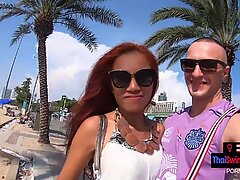 Kylie Kingston teaches stepson how to properly bust a nut