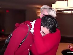 Big Fake Tits Claudia Marie Cumshot 3 Times By Chinese Teen